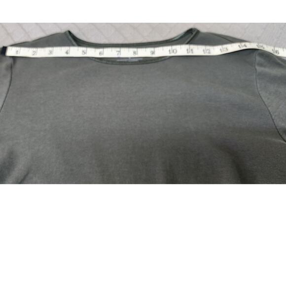 Christopher & Banks Olive Green Blouse women's size Small - Picture 6 of 8